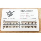 10sets high quality dental Monoblock bracket Mini ROTH 3,4,5 W/H